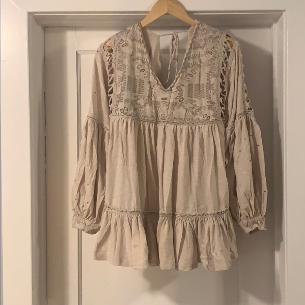 Tunic open back